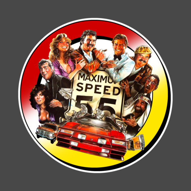 The Cannonball Run (circle crest) by GreenPickleJar