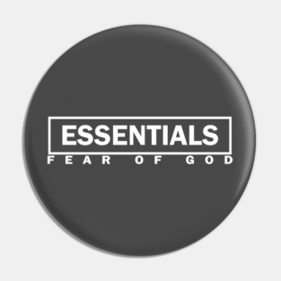 Essentials fear of god Pin