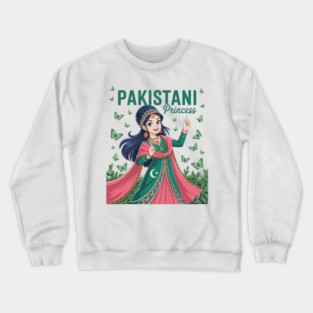 Pakistani Princess Crewneck Sweatshirt