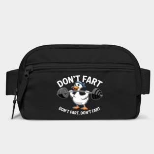 Duck Gym Workout Don't Fart Lifting Deadlift Fitness Bag