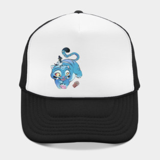 Cute Demon Hunter Tiger Shirts Derpy the Tiger And Bird M4739 Hat