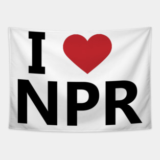 I Love NPR Tapestry
