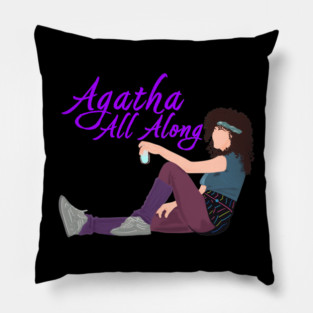 Vintage Witch – 70s Spiritual Feminine Art Pillow
