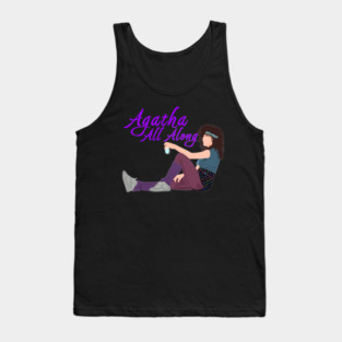 Vintage Witch – 70s Spiritual Feminine Art Tank Top