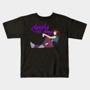 Vintage Witch – 70s Spiritual Feminine Art Kids T-Shirt