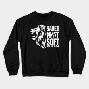 Roaring Lion Christian Faith Design Crewneck Sweatshirt