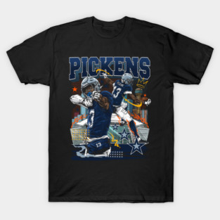 George Pickens Dallas Collage T-Shirt