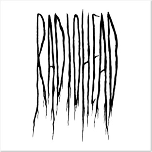 Radiohead roots hand lettering Posters and Art