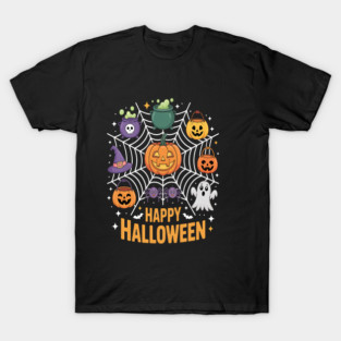 Spooky Nuggets Meal Bucket Happy Halloween T-Shirt