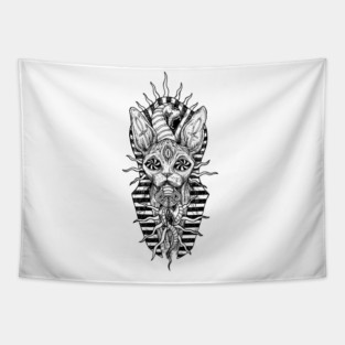 Sphynx Cat Tapestry