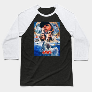 Jaws Movie Baseball T-Shirt