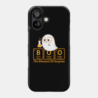 Boo Element of Surprise – Cute Chemistry Halloween Ghost Phone Case