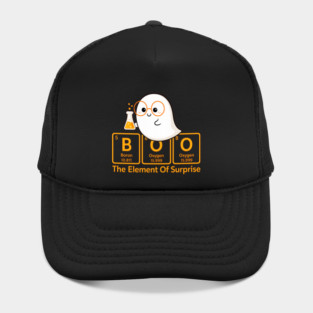 Boo Element of Surprise – Cute Chemistry Halloween Ghost Hat