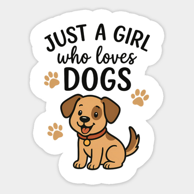 Just A Mom Who Loves Dogs Magnet by Nina's Store 1