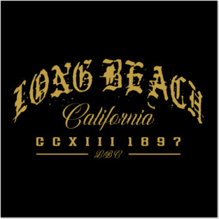 LBC Legacy – West Coast Stamp Tee Posters and Art