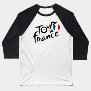 Tour de France 2025 Baseball T-Shirt