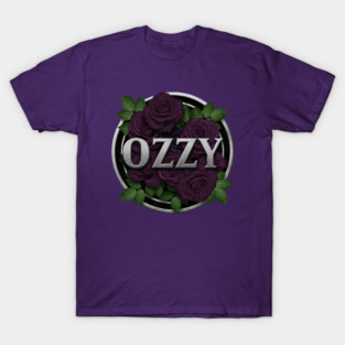 OZZY Purple Roses T-Shirt