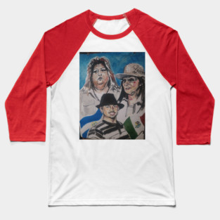 Chicano Chola Baseball T-Shirt