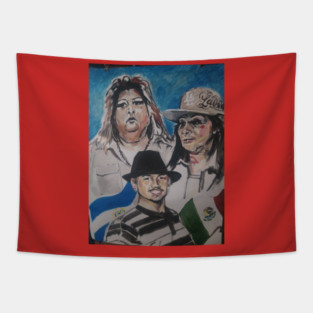 Chicano Chola Tapestry