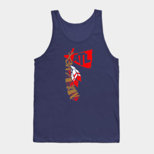 Atlanta Braves tomahawk Tank Top