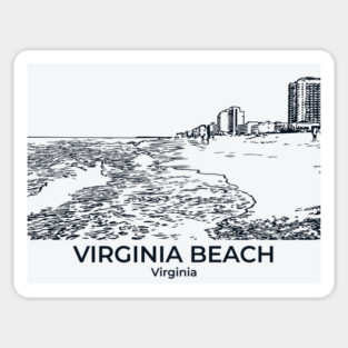 Virginia Beach - Virginia Sticker