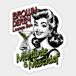 The Brown Derby Orlando Florida in Studios Park Sticker