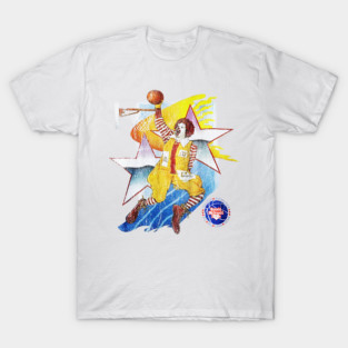 Ronald McDonald All-Star Basketball Game - Retro 90s T-Shirt