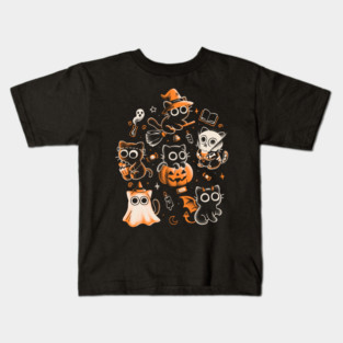 Spooky Kittens Kids T-Shirt