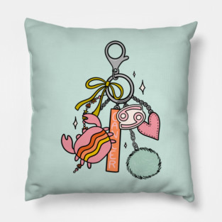 Cancer Zodiac Charm Pillow