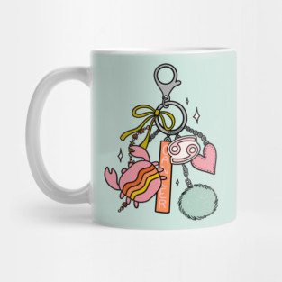 Cancer Zodiac Charm Mug