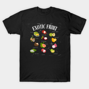 Let's learn the name of EXOTIC FRUIT with this cool shirt, cute gift for kids and adult T-Shirt