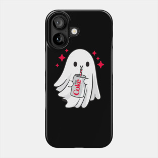 Halloween Cute Diet Coke Ghost Phone Case