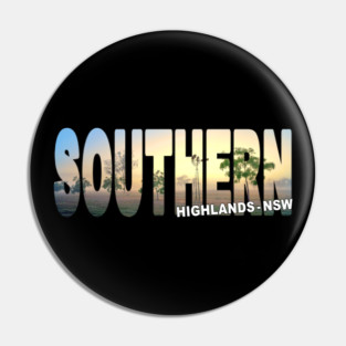 SOUTHERN HIGHLANDS NSW - Windmill Foggy Country Sunrise Pin