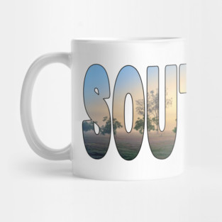 SOUTHERN HIGHLANDS NSW - Windmill Foggy Country Sunrise Mug