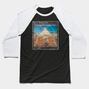 Album Cover Earth Wind Fire - All 'n All Baseball T-Shirt