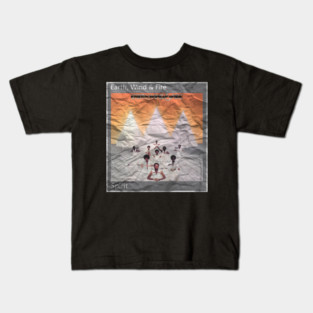 Album Cover Earth Wind Fire - Spirit Kids T-Shirt