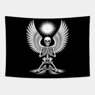 Fairycore Skeleton Tapestry