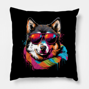 Husky Dog Pillow