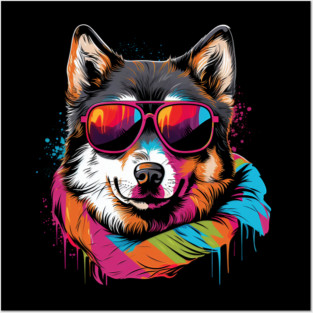 Husky Dog Posters and Art