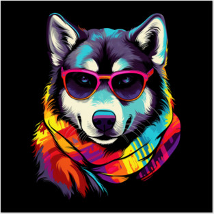 Husky Dog Posters and Art