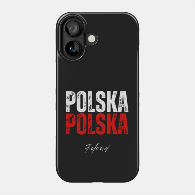 Poland flag, polish flag Phone Case by eka123