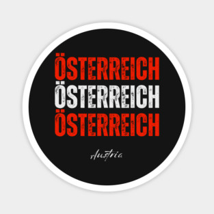 Austria flag, austrian flag Magnet