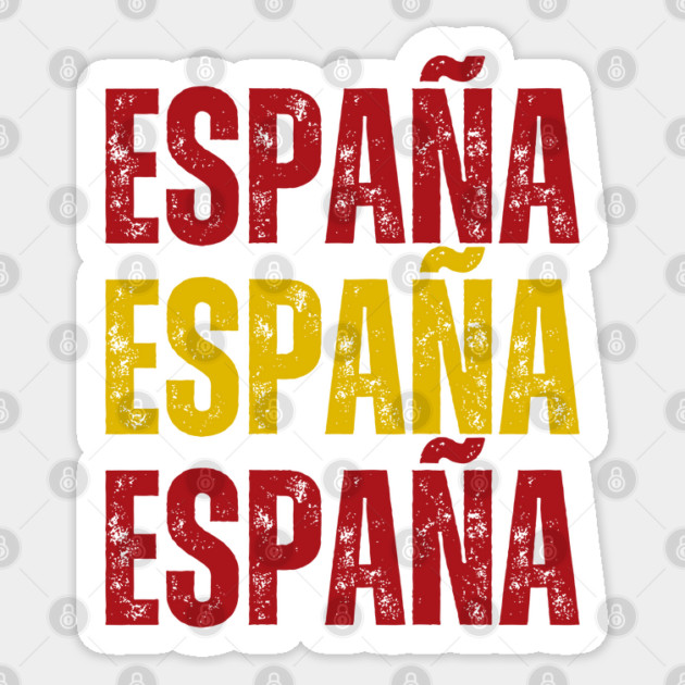 Spain flag, España bandera Sticker by eka123