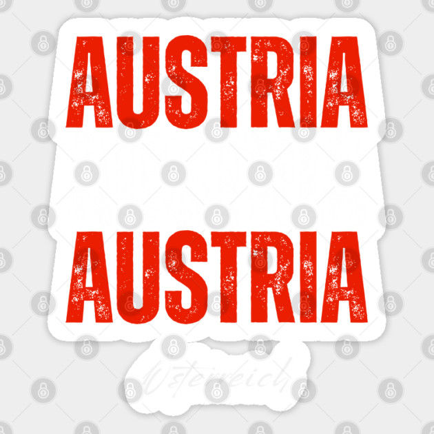 Austria flag, austrian flag Sticker by eka123