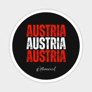 Austria flag, austrian flag Magnet