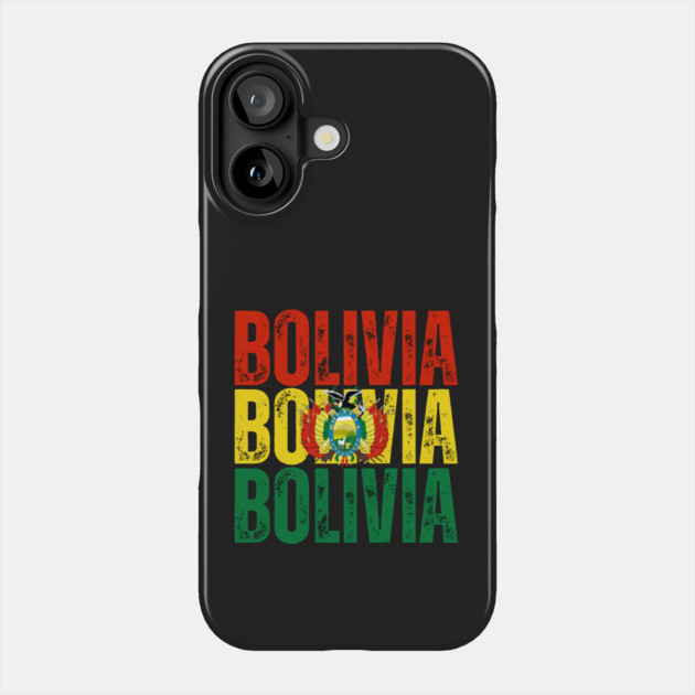 Bolivia flag, bolivian flag Phone Case by eka123