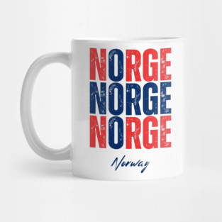 Norway flag, norwegian flag Mug