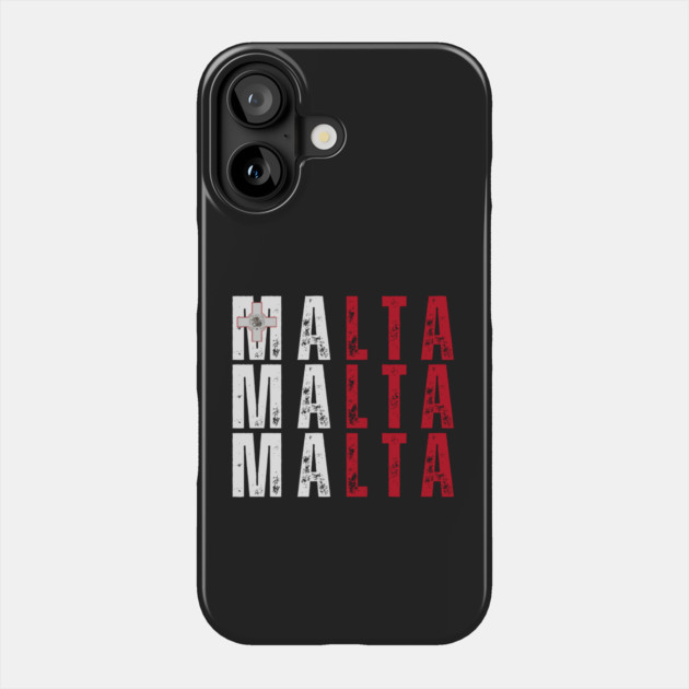 Malta flag, maltese flag Phone Case by eka123