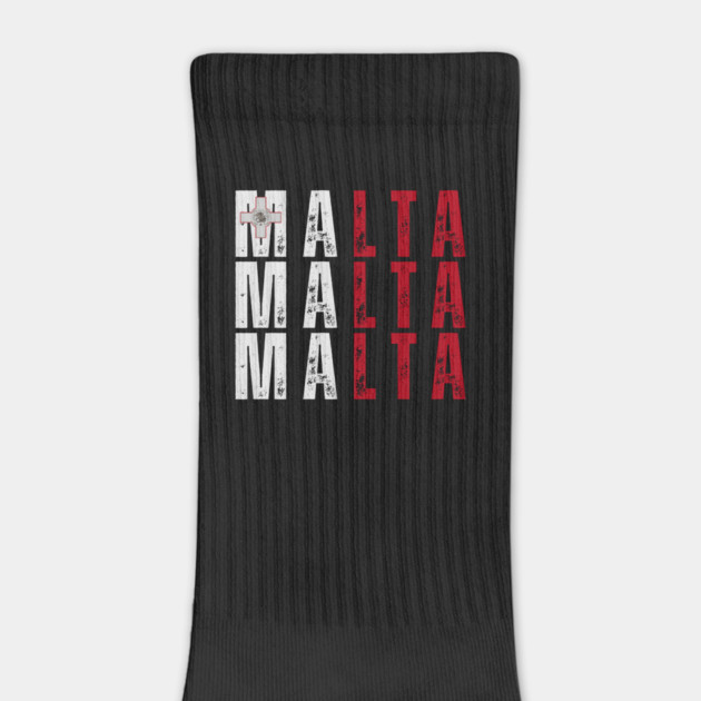 Malta flag, maltese flag by eka123