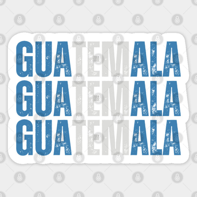 Guatemala flag, Guatemalan flag Sticker by eka123